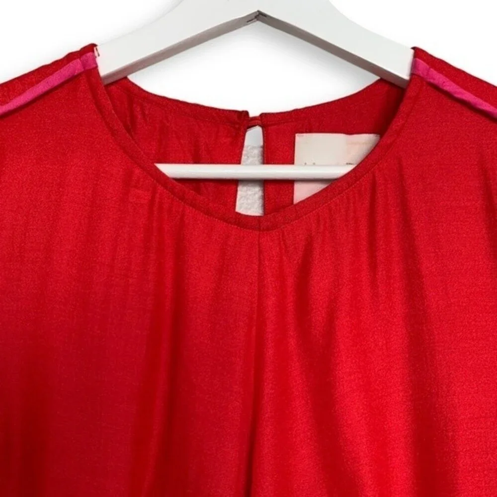 Red Shift Dress - Picture 15 of 16